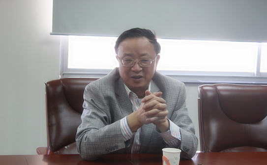 北京理工大學(xué)原校長(zhǎng)匡鏡明來我公司考察